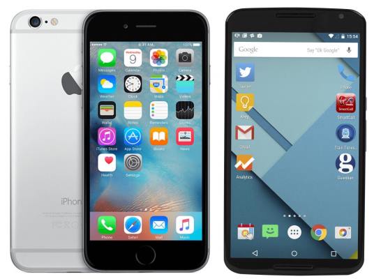 iPhone 7 vs Nexus 6