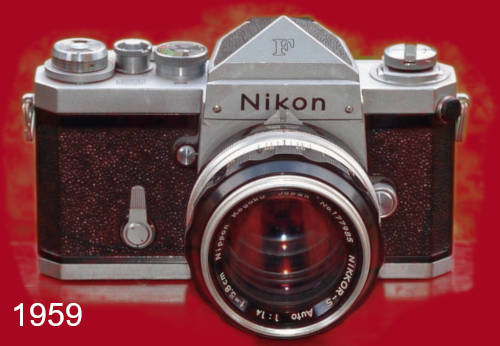 Le Nikon F en 1959