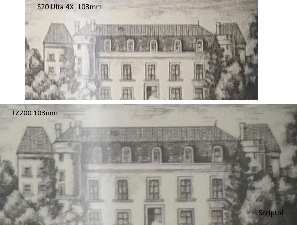 S20 Ultra vs TZ200 103mm