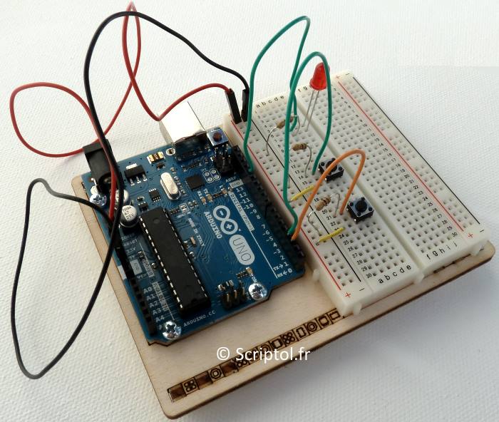 Bouton-poussoir et Arduino