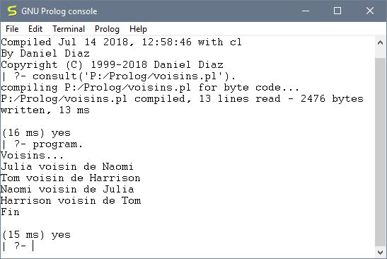 Console Prolog
