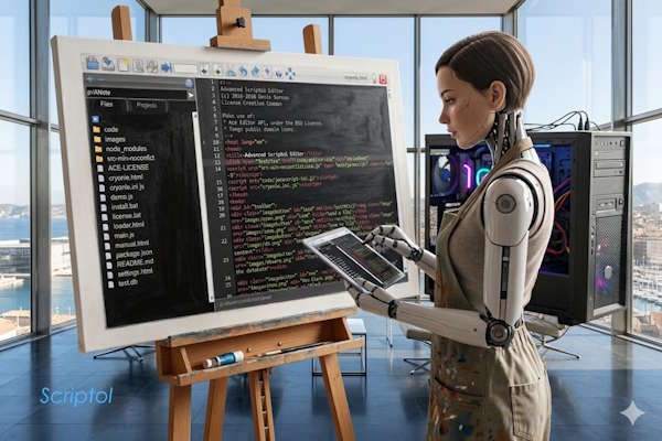 Advanced Editor, éditeur de code