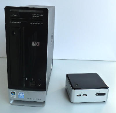 Nuc vs HP compact